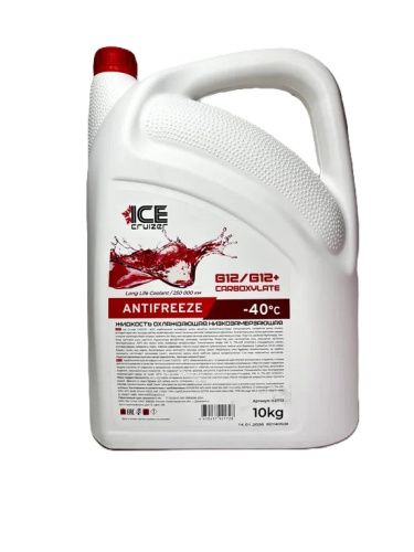 Антифриз Ice-Cruizer G12+10кг. красный