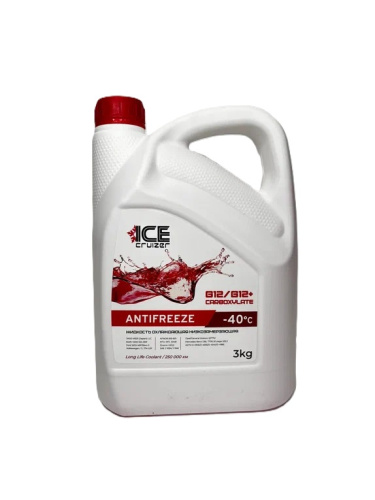 Антифриз Ice-Cruizer G12+ 3кг. красный
